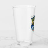 Armenië Illustratie Retro Badge Glas (Rechts)