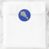 Armenië Kaart Sticker (Tas)
