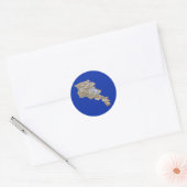 Armenië Kaart Sticker (Envelop)