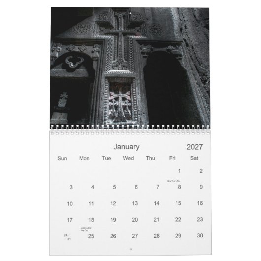 Armenië! Kalender (Jan 2027)
