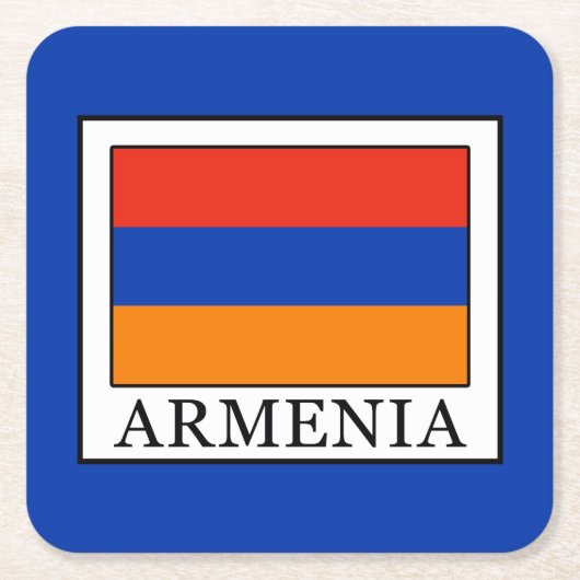Armenië Kartonnen Onderzetters (Voorkant)