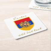 Armenië Kartonnen Onderzetters (Schuin)