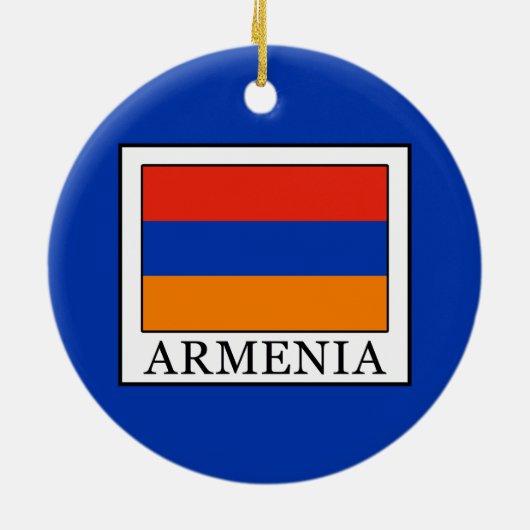 Armenië Keramisch Ornament (Achterkant)