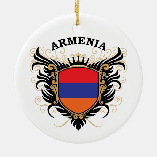 Armenië Keramisch Ornament (Achterkant)