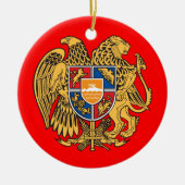 ARMENIË* Kerstboomversiering Keramisch Ornament (Voorkant)