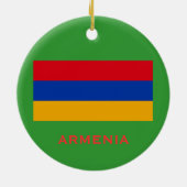 ARMENIË* Kerstboomversiering Keramisch Ornament (Achterkant)