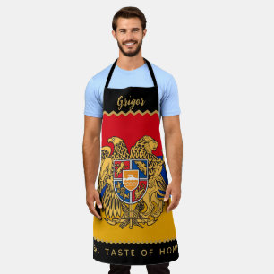 Armenië koks schort, keuken, Armeense vlag Schort