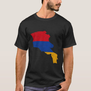 Armenië met Armeense vlag ontzet T-shirt