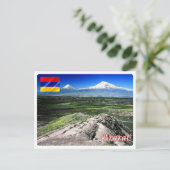 Armenië - Mount Ararat - Briefkaart (Staand voorkant)