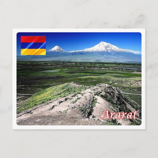 Armenië - Mount Ararat - Briefkaart (Voorkant)