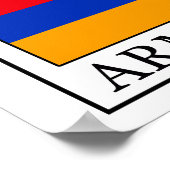 Armenië Poster (Hoek)