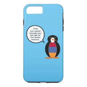 Armenië pratende mevrouw pinguïn gepersonaliseerd Case-Mate iPhone case