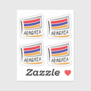 Armenië Pride X vlag Sticker