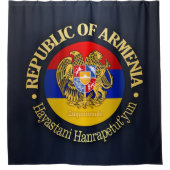 Armenië (rd) douchegordijn (Voorkant)
