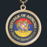 Armenië (rd) goud vergulden ketting<br><div class="desc">Republiek Armenië</div>