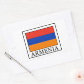 Armenië Rechthoekige Sticker (Envelop)