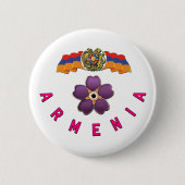 Armenië Ronde Button 5,7 Cm (Voorkant)