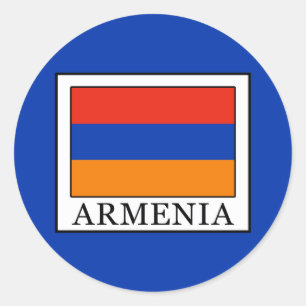 Armenië Ronde Sticker