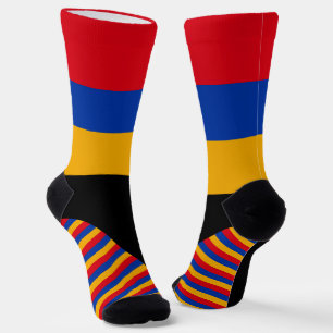 Armenië Sokken, Armeense vlag kleuren / sport Sokken