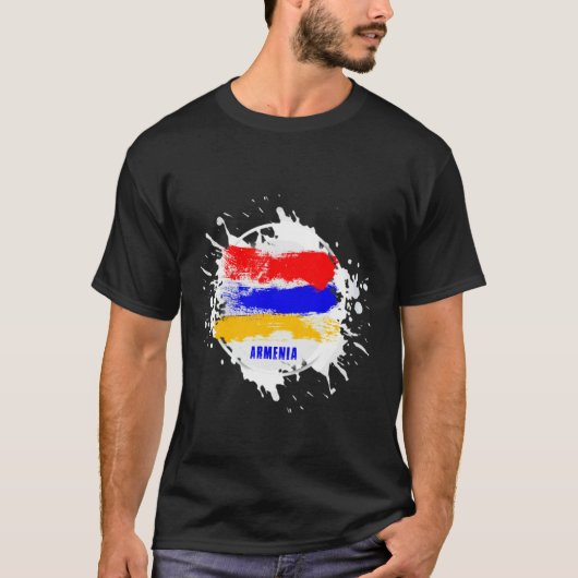 Armenië Spatwater T-shirt (Voorkant)