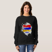 Armenië Spetter Trui (Voorkant volledig)