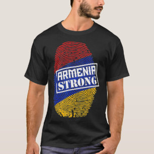 Armenië sterk getroffen door Armeense vlag Na T-shirt