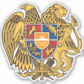 Armenië Sticker (Voorkant)