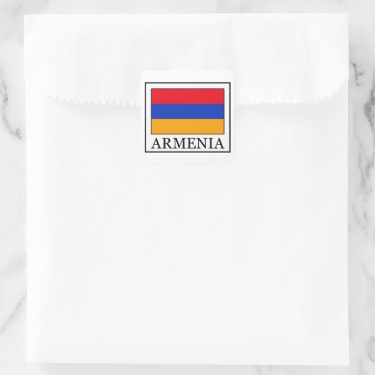 Armenië Sticker (Tas)