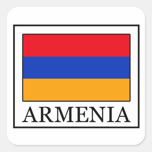 Armenië Sticker (Voorkant)