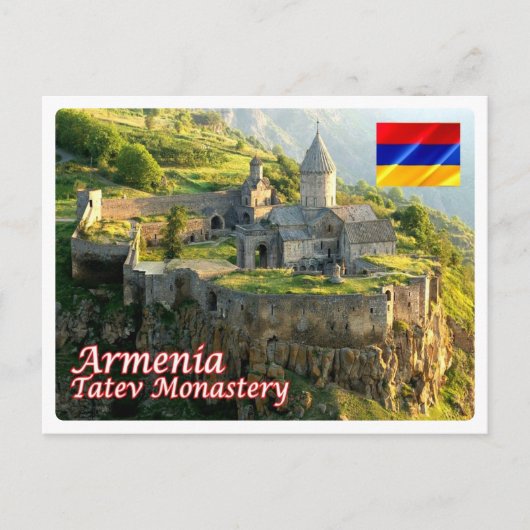 Armenië - Syunik - Klooster Tatev - Briefkaart (Voorkant)