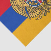 Armenië tissuepapier, Armeense vlag tissuepapier (Detail)