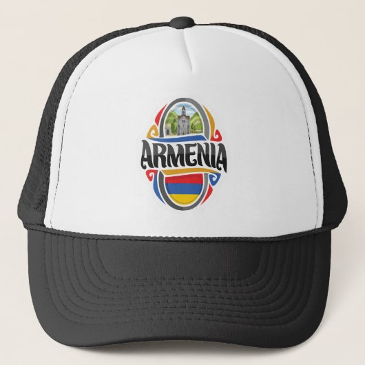 Armenië Trucker Pet (Voorkant)