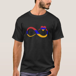 Armenië Vintage Armenië Hart Armeense Trots Armen T-shirt