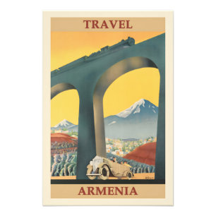 Armenië vintage poster