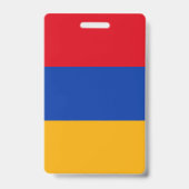 Armenië Vlag Badge (Achterkant)