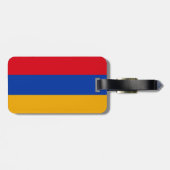 Armenië Vlag Bagagelabel (Achterkant horizontaal)