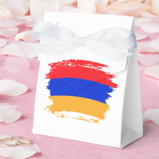 Armenië vlag bedankdoosjes (Huwelijk)