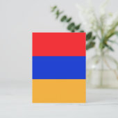 Armenië vlag briefkaart (Staand voorkant)