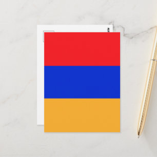 Armenië vlag briefkaart