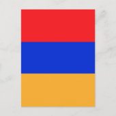Armenië vlag briefkaart (Voorkant)