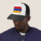 Armenië Vlag Hoed Trucker Pet (In situ)