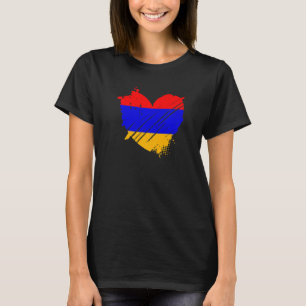 Armenië Vlag Ik hou ervan Het zit in mijn DNA voor T-shirt