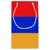 Armenië vlag klein cadeauzakje (Achterkant)