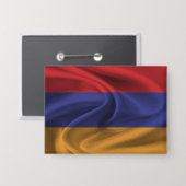 Armenië Vlag Knop Button (Voorkant / Achterkant)
