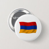 Armenië Vlag Knop Ronde Button 5,7 Cm (Voorkant /achterkant)
