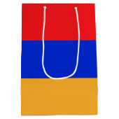 Armenië vlag medium cadeauzakje (Achterkant)