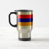 Armenië: Vlag op de Armeense mok koffie (Links)
