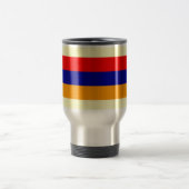 Armenië: Vlag op de Armeense mok koffie (Center)