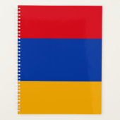 Armenië Vlag Planner (Voorkant)