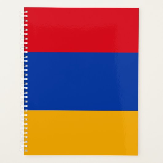 Armenië Vlag Planner (Voorkant)